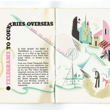 Overseas Telegrams GPO Post Office Telegraph