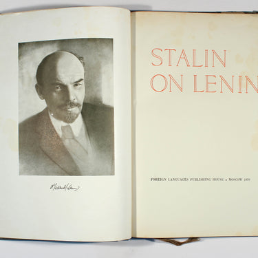 Stalin on Lenin