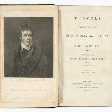 Travels in Various Countries of Europe Asia and Africa Volume 1 1816