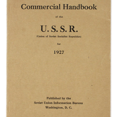 Commercial Handbook of the USSR