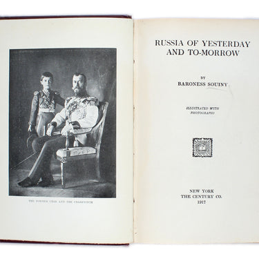Russia of Yesterday and Tomorrow