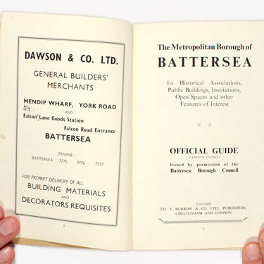 The Metropolitan Borough of Battersea Official Guide