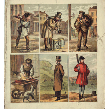 London Characters Aunt Louisa's London Toy Books H W Petherick