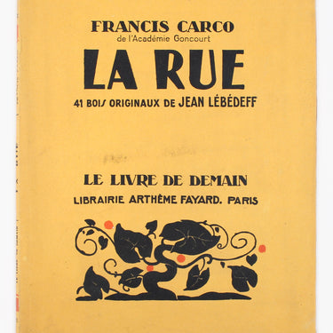 La Rue by Francis Carco