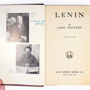 Lenin by Leon Trotzky