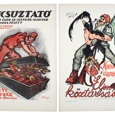 Collection of Hungarian Poster Reproductions
