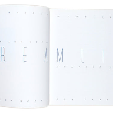 Streamline American Art Deco Graphic Design