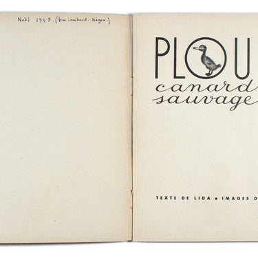 Plouf Canard Sauvage - Plouf the Wild Duck