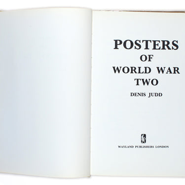 Posters of World War Two Denis Judd
