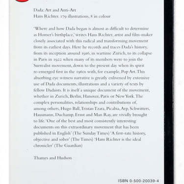 Dada Art and Anti-Art Hans Richter