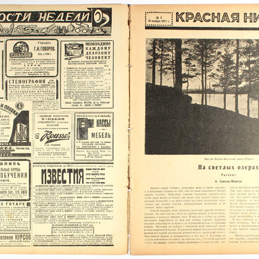 Red Field Krasnaya Niva #3 1927