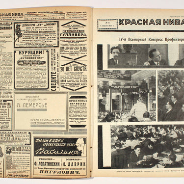 Red Field Krasnaya Niva #14 1928