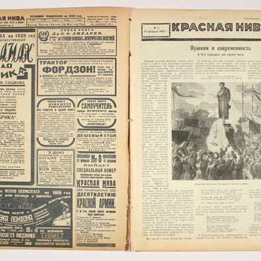 Red Field Krasnaya Niva #7 1928
