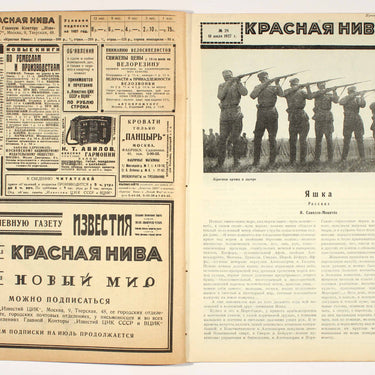 Red Field Krasnaya Niva #28 1927