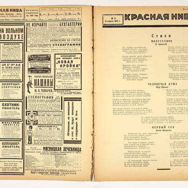 Red Field Krasnaya Niva #15 1927