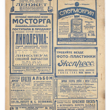 Red Field Krasnaya Niva #25 1929
