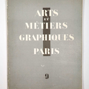 Arts et Metiers Graphiques 9 1929