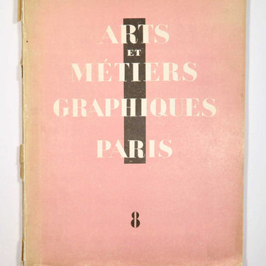 Arts et Metiers Graphiques 8 1928