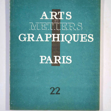 Arts et Metiers Graphiques 22 1931