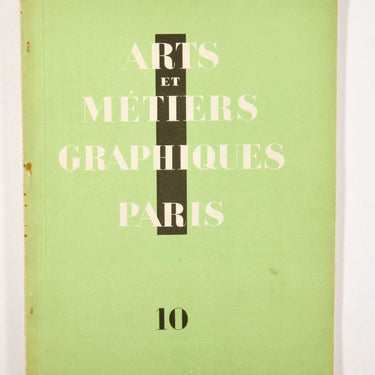 Arts et Metiers Graphiques 10 1929