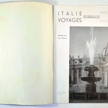 Italie Voyages 6 1935