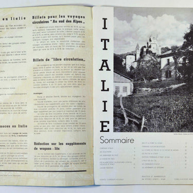 Italie Voyages 10 1935