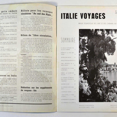 Italie Voyages  11 1935