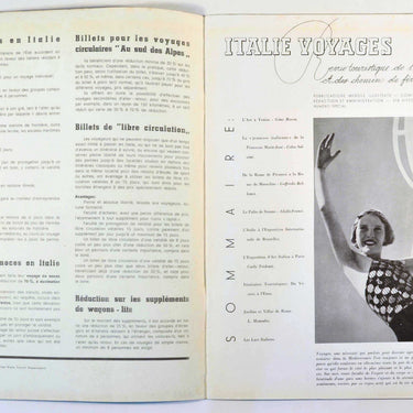 Italie Voyages Summer 1935