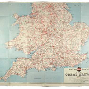 Motorists Road Map of England Wales &amp; Scotland