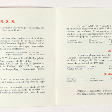 Stand De L'URSS A La 15: Exposition Internationale De L'Aeronautique Paris 1936