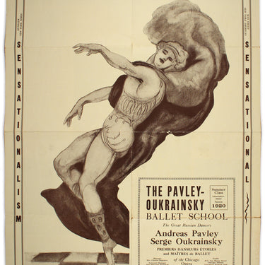 The Great Russian Dancers Andreas Pavley and Serge Oukrainsky And the Paveley-Oukrainsky Ballet
