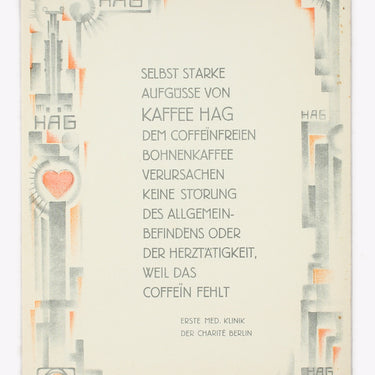 Cafe Eitle Menu Kaffee Hag
