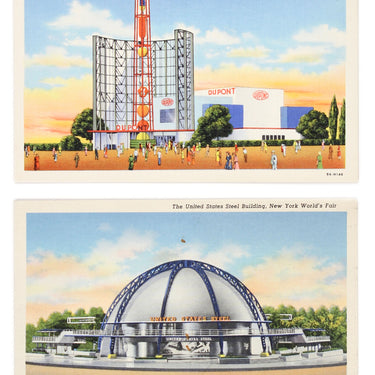 New York World's Fair Officially Approved Postcards