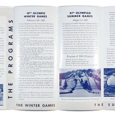 1936 Olympic Games Germany HAPAG North German Lloyd