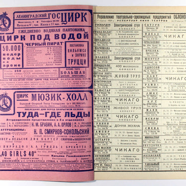 Rabochyi i Teatr Worker And Theatre #17 1929