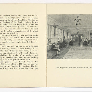 Palaces of Culture and Clubs in the U.S.S.R.