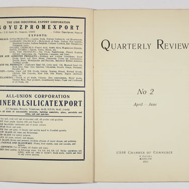 Quarterly Review #2 1933