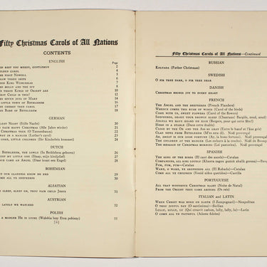 Fifty Christmas Carols of All Nations