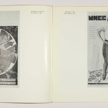Soviet Posters for International Silent Films from W.I. Lenins Library Moscow