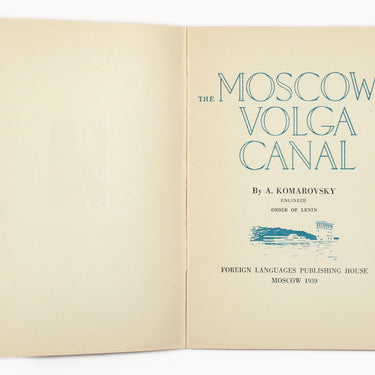 The Moscow-Volga Canal