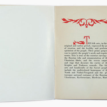 Folk Arts and Crafts of the USSR
