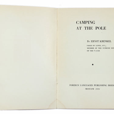 Camping at the Pole