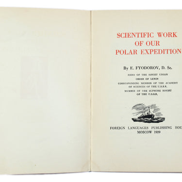 Scientific Work of our Polar Expedition