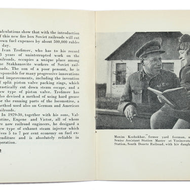 The Stakhanov Movement on Soviet Railroads