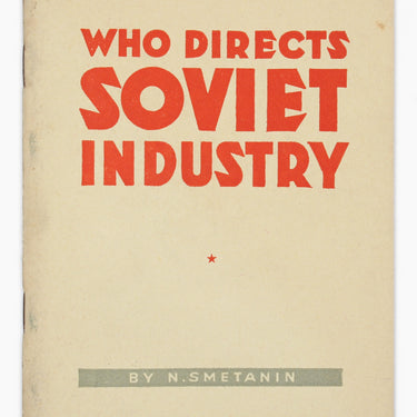 Who Directs Soviet Industry