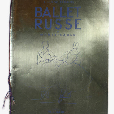 S Hurok Ballet Russe de Monte-Carlo Direction W. de Basil