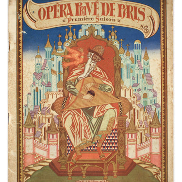 Opera Prive De Paris 1929 Premiere Saison