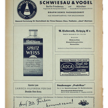 Archiv Fur Buchgewerbe Und Gebrauchsgraphik Hest 4 / 78 1941