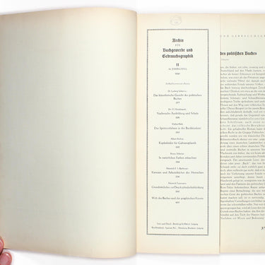 Archiv Fur Buchgewerbe Und Gebrauchsgraphik Hest 11 / 78 1941