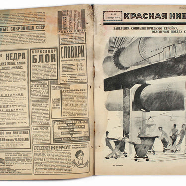 Red Field Krasnaya Niva #45 1929